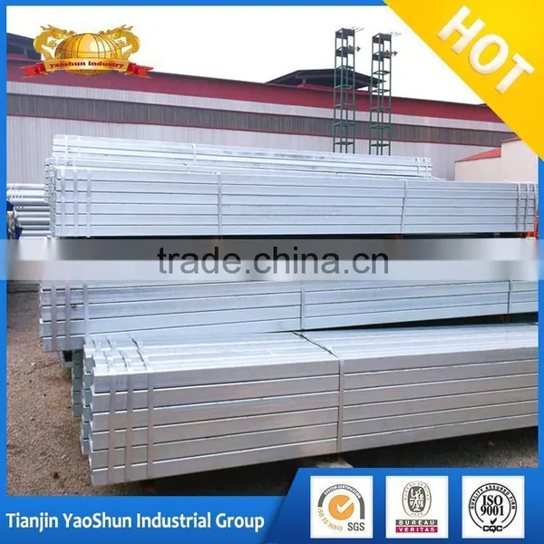 Galvanized Square Tube Meter Price List photo-2