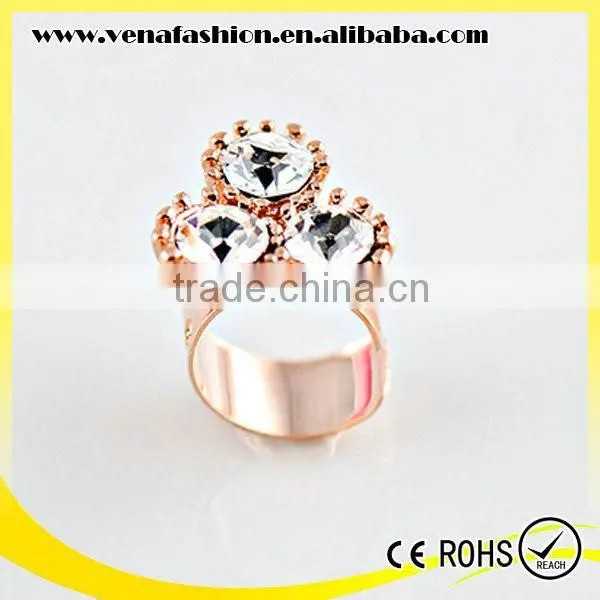 u Shape no Piercing Simple Diamonds Women Cover Elf Ear Clip photo-2
