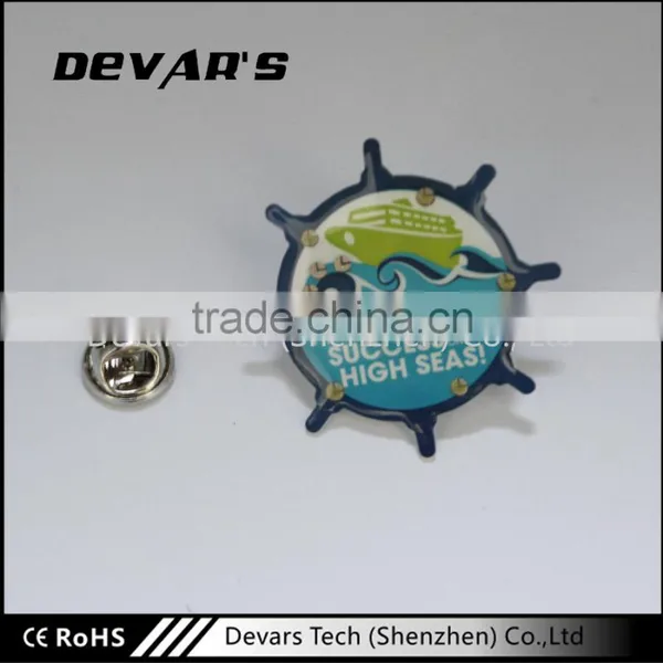 Hot Selling Fashion Led Light Flashing Poppy Lapel Pin Button Badge Custom Supplier's Choice photo-2