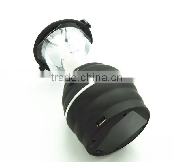 Solar Camping Light LED High Power Camping Tent Light USB Charging Rechargeable Lamps photo-2