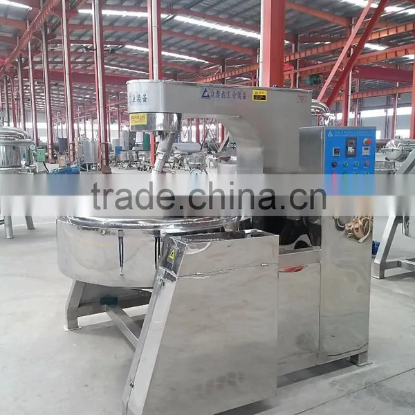 Stainless Steel Steam Jacketed Cooking Kettle With Agitator Used For Jam & Sugar Cooker photo-2