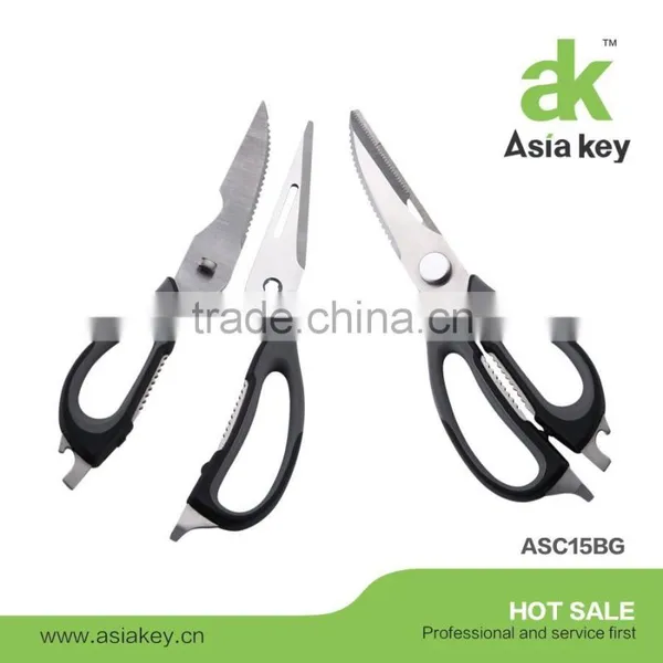 Multi-purpose Come Apart S/S Fridge Kitchen Scissors Shears photo-5