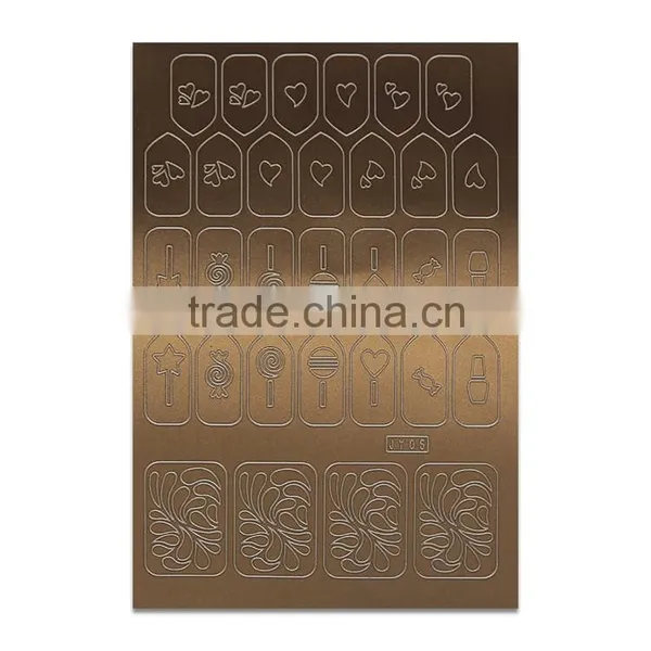Reuse DIY Matte Metallic Nail Stencil photo-3