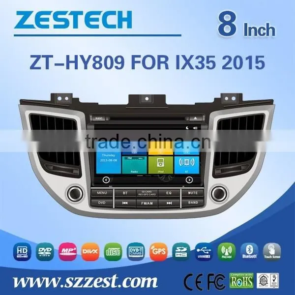 Car Multimedia for Hyundai Ix35 2015 With CD Player Car Rear View Camera Headrest Monitor 1080P 10disc