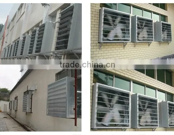 Wall Mounted Galvanized Sheet Stainless Steel Air Ventilation Exhaust Fan photo-4