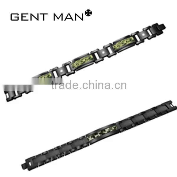 Latest Jewelry Design Camo Design Unique Stianless Steel Bracelet Watch photo-5