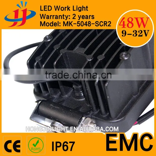 High Quality Tractor Jeep Offroad Light 48W Auto Led Work Lights photo-6