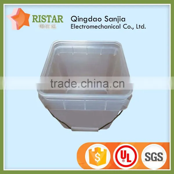 Plastic Square Bucket Mould Square Bucket With Handle and Lid photo-2