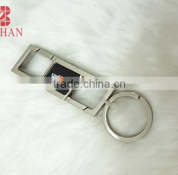 Gentleman Matte Metal Key Chain/ Functional Zinc Alloy Keyring