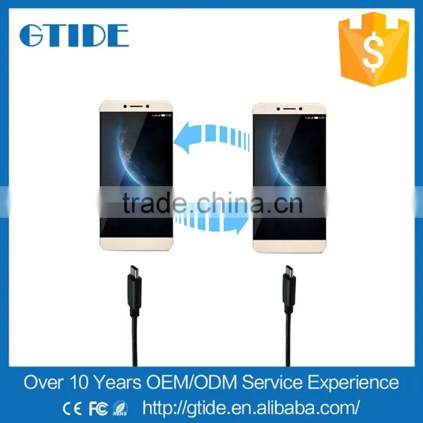OEM/ODM High Speed 1m Reversible Charging USB 3.1 Type C Male to USB 3.1 Type-c Male 10Gbps Connector Data Cable For ChromeBook photo-2