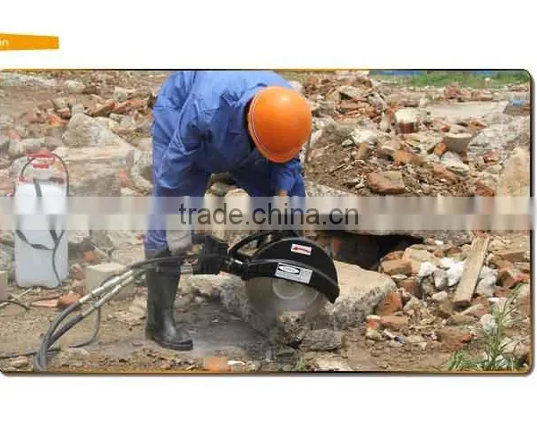 Industrial Work Concrete Broken Equipment Hydraulir Circular Saw photo-2