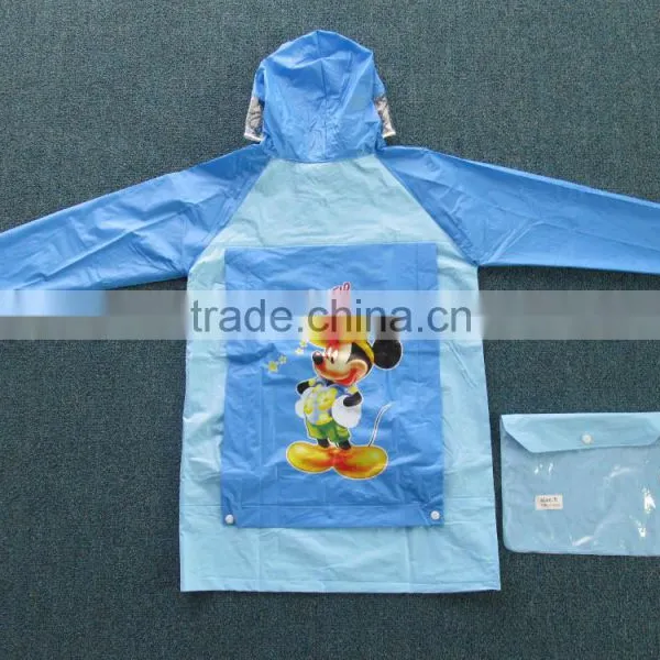 Rubber Rain Coats - Buy Rubber Rain Coats,0.18mm 170t Ployester/pvc Rainsuit photo-4