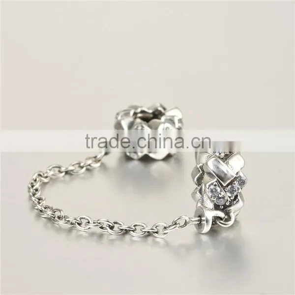 2016 High Quality 925 Silver Hand Safety Chain Jewelry A009 photo-3