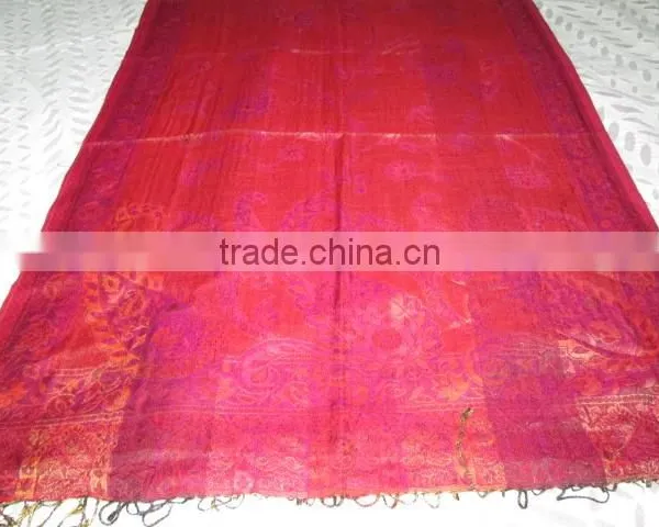 SILK & WOOL STOLE photo-3