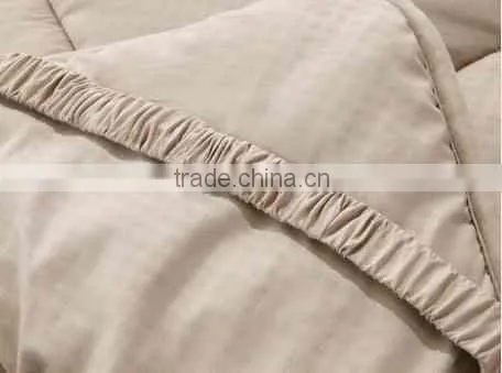 Professional Polyester Anti-Slip Quilted Cooling Mattress Pad With Elastic Corner Straps photo-3