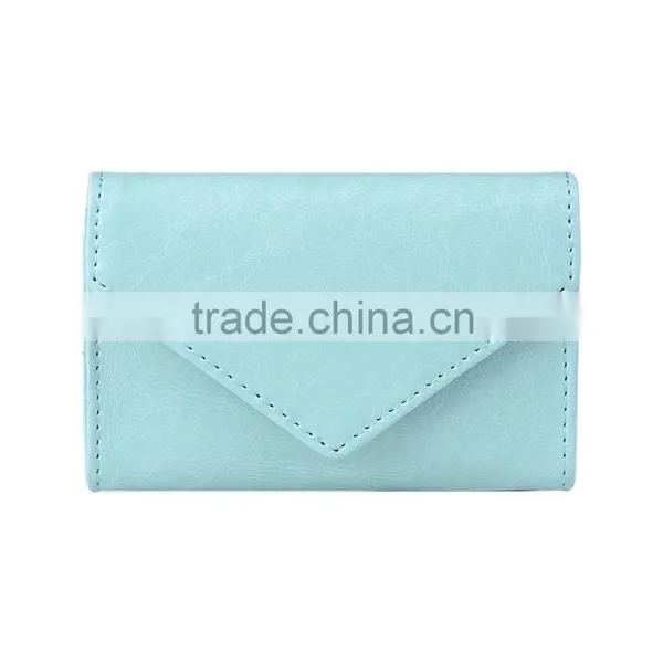 China Leather Factory Envelope Bag for Name Card Holder Credit Card Case Business Card Pouch photo-6