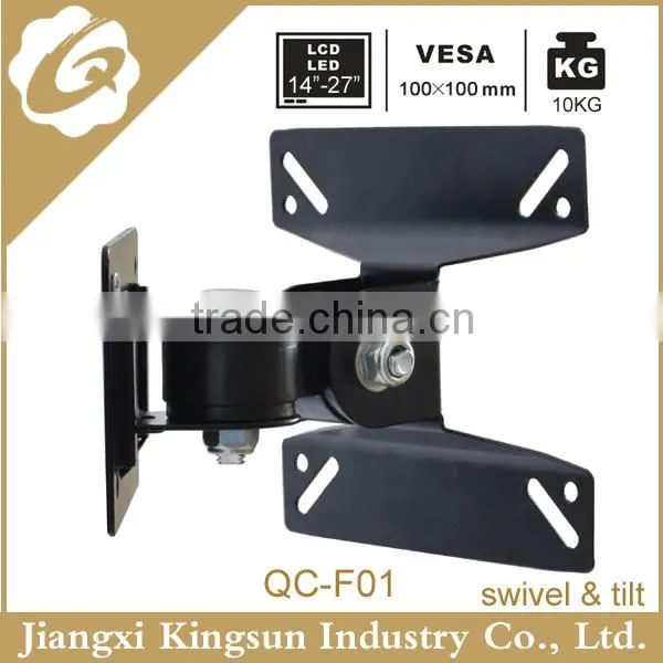 Up to 27'' Inch Plasma Tilting Tv Wall Mounts Holder Hold up to 10kg LCD LED Tv photo-4