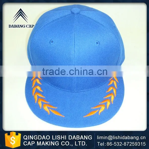 Abundant Technical Force Adjustable Oem Blue Original Black Swag Flat Bill Snapback Sports Short Brim Cap and Hat photo-4