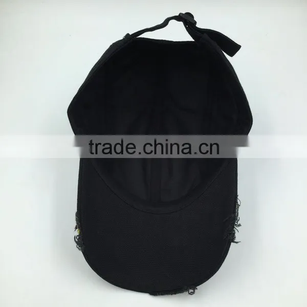 Worn Out 5 Panel Embroidered Sports Team Cap photo-4