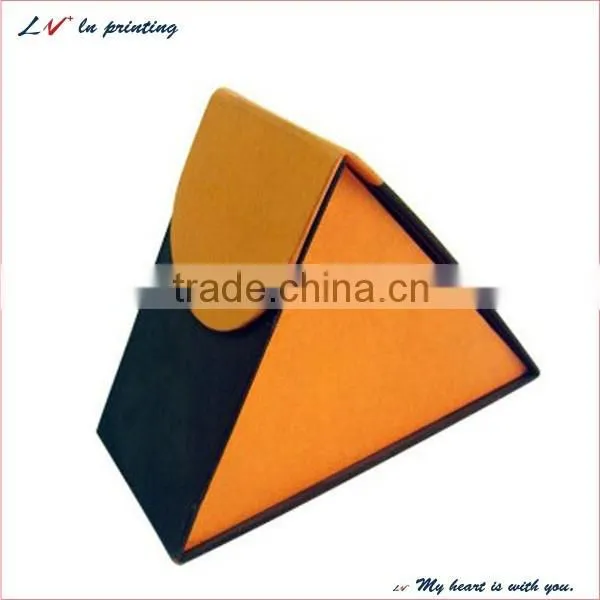 Custom Triangle Shape Watch Box/ Nice Design for Watch Box/ Paper Gift Box for Watch Packaging Wholesale