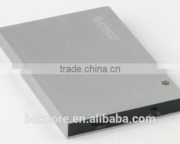 2.5" Portable HDD Enclosure With Data Write Protected Function and Tool Free(Aluminum Alloy) photo-2