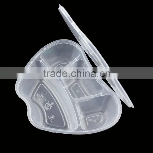 High Quality Plastic Take-away Food Container With Lid 1000ml photo-2