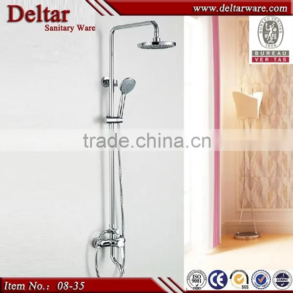 Deltar Bath Led Shower Heads Set, Rain Shower Head Set With Hose photo-2
