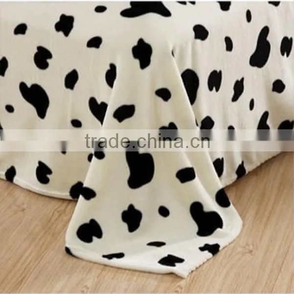 Soft and Warm Mexican Cow Print Flannel Blanket photo-2