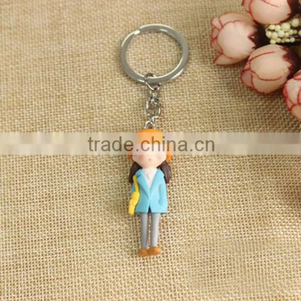 Cartoon Child Mini Keychains, Custom Made Metal Keychains, Custom Made Metal Cartoon Child Mini Keychains Manufacture photo-6