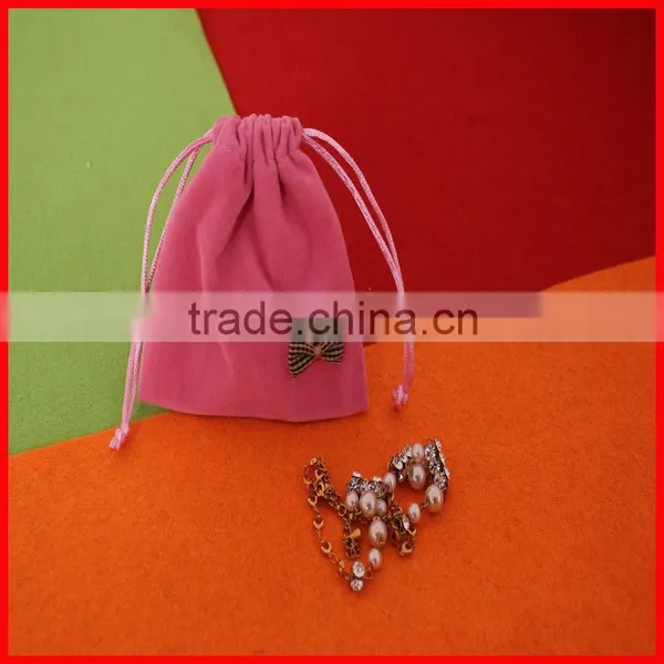 Custom Mini Velvet Pouch Bag Wholesale