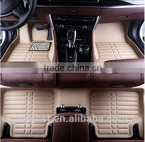 Different Auto Model Car Floor Mat High-edge Car Foot Mat Leather Car Floor Mats