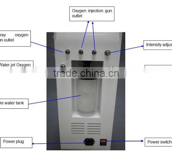 Low Cost Portable Water Oxygen Spray Intraceuticals Oxygen Facial Machine Cleaning Skin photo-5