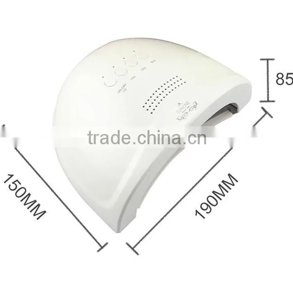 2016 Newly Nail Design Wholesale Brand Sun One Professional 24/48W Led Nail Lamp for Gel Polish photo-4