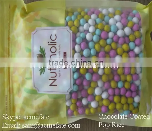 Halal/HACCP Wholesale Chocolate Coated Pop Rice photo-6