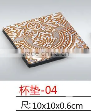 Square Plastic Imitation Cup Mat photo-4