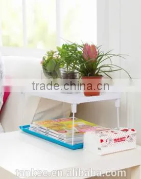 Kitchen/Bathroom Accessories Folding Pot Holder Corner Basket Wall Shelf Storage Rack photo-5