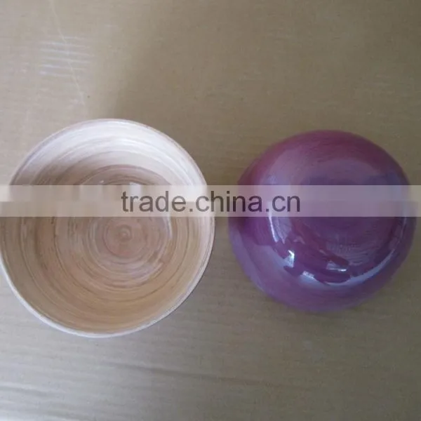 Dinner Ware Bamboo Bowl Made in Vietnam