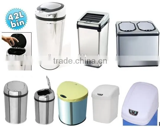 Foot Induction Automatic Open the Trash Can,dustbin photo-5