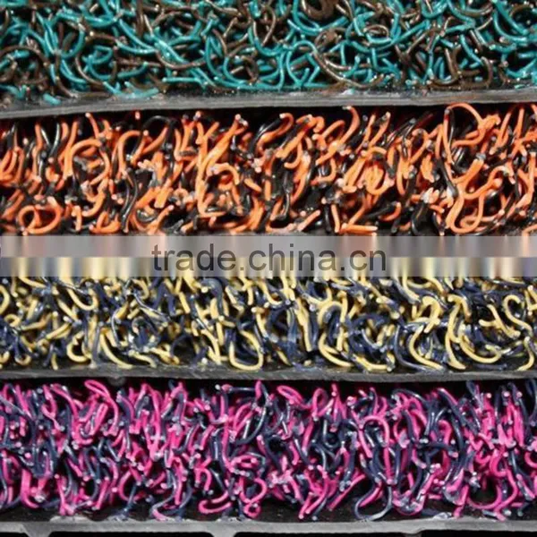 15mm HOT Product PVC Coil Mat /PVC Vinyl Coil Mat /anti Slip Cushion Mat photo-5