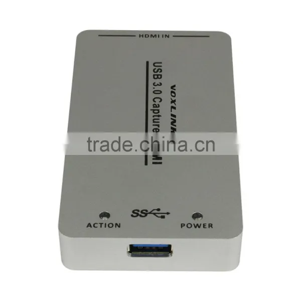 VOXLINK Metal Case 1080P HDMI to USB3.0 hd Video Capture Card Converter photo-3