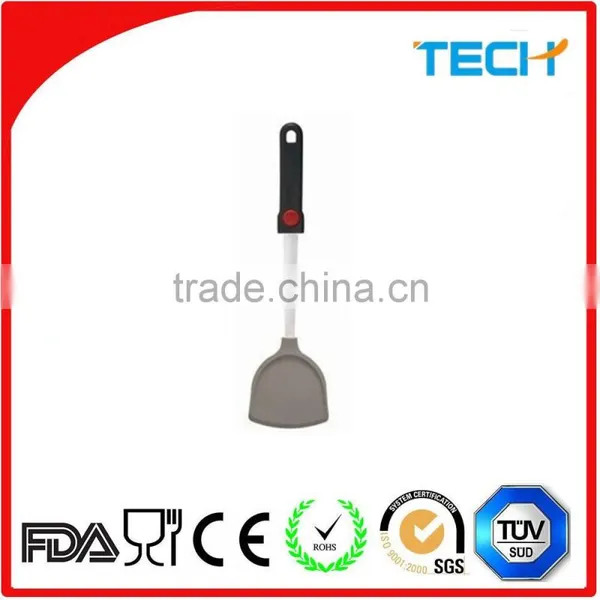 FDA/LFGB Silicone Shovel With Stainless Steel Handle photo-4