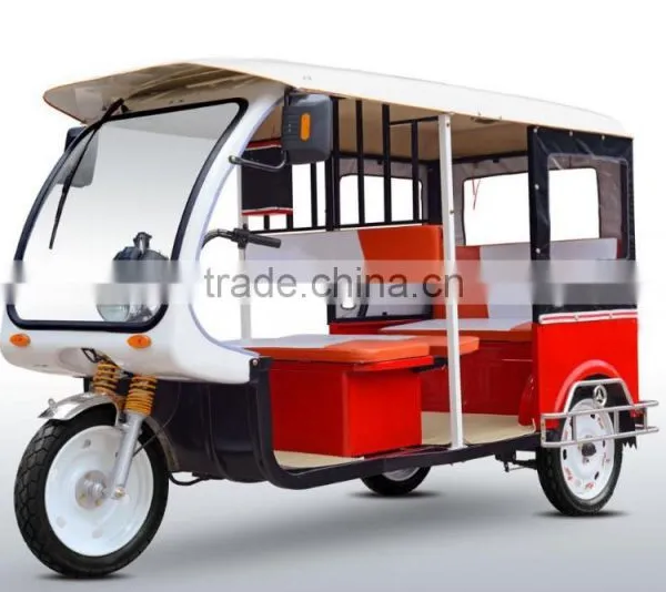 1000W Electric Tricycle Rickshaw With Passenger Seat for 5-6 People photo-2