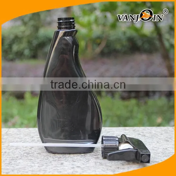 Black PET 550ml Plastic Trigger Sprayers Bottle For House Detergent photo-5