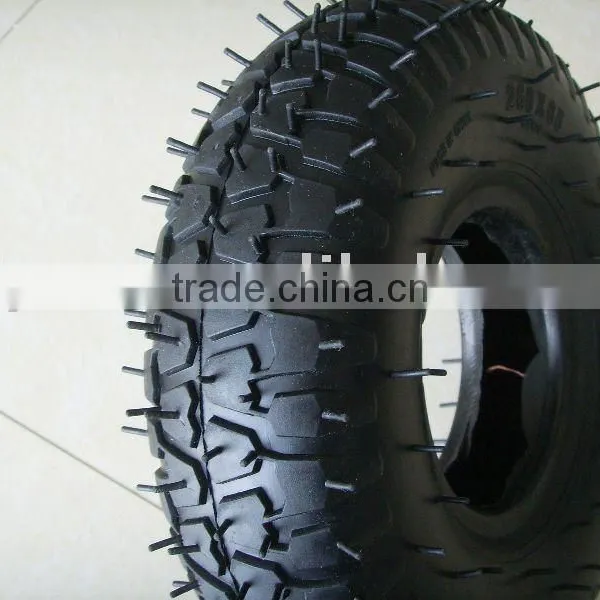 Green Rubber Tyre 3.00-4