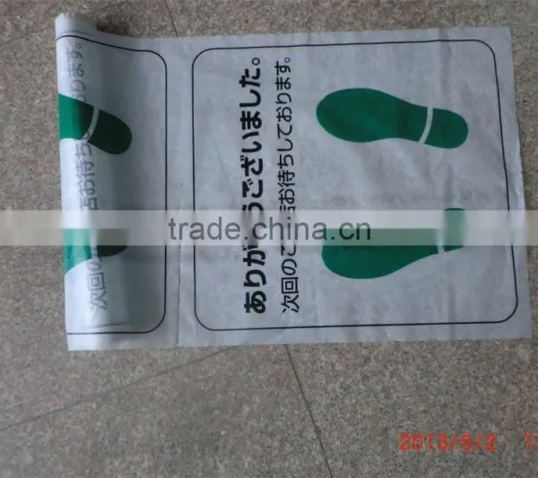 HDPE Disposable Plastic Car Foot Mat for Cleaning photo-4