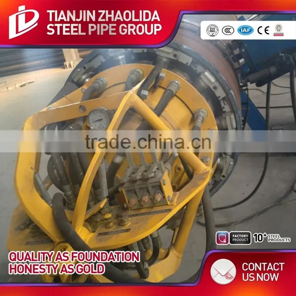 Zhaolida Brand Spiral Duct Fittings Helical Welded Pipe} photo-2