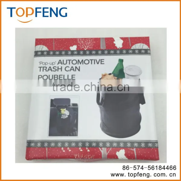 Pop up Automotive Trash Can for Car/Leakproof Pop-Up Car Trash Bag/Pop-up Leak Proof Trash Can photo-5