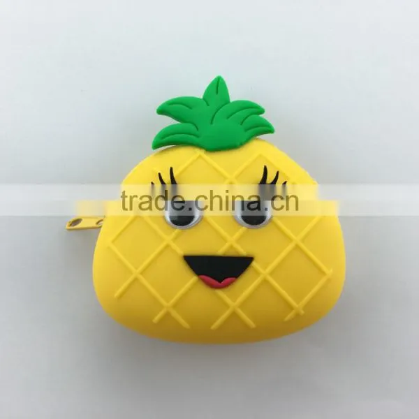 Cute Cartoon Silicone Coin Purse Storage Bags Wallet Bag for Women Kids Girls photo-5