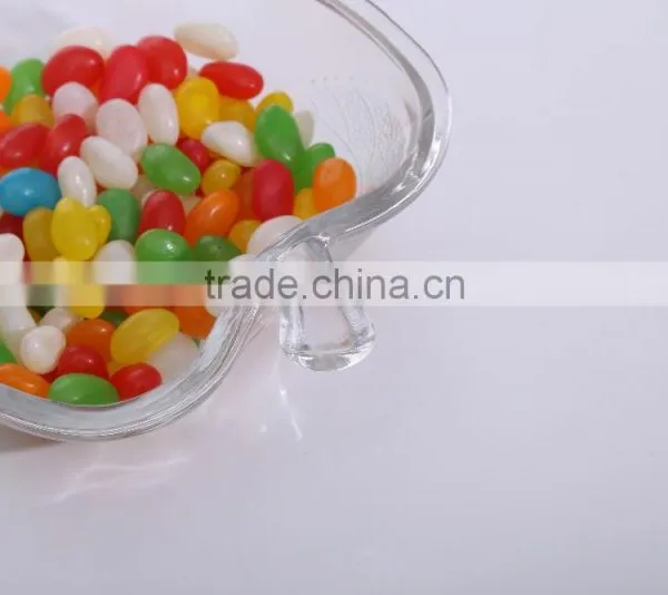 Apple Shaped Decorative Cheap Clear Glass Christmas Candy Jar photo-3
