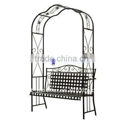 Garden Arch With Bench LMGRB
